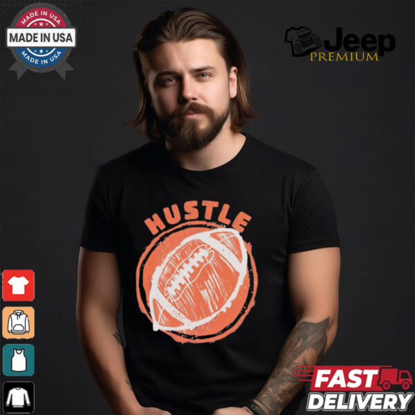 Hustle Football art shirt