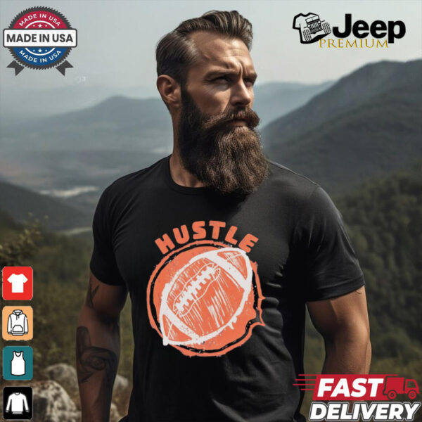 Hustle Football art shirt