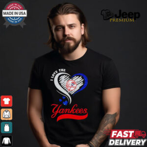 I love the Yankees diamond heart shirt