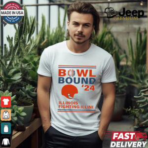 Illinois Fighting Illini 2024 Bowl Bound Helmet Shirt