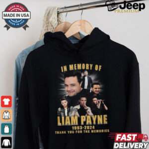 In Memory Of Liam Payne 1993 2024 Thank You For The Memories Gift For Fans T Shirt