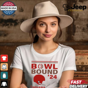 Indiana Hoosiers 2024 Bowl Bound Helmet Shirt