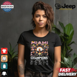 Inter Miami FC 2024 Champions Supporters’ Shield signature shirt