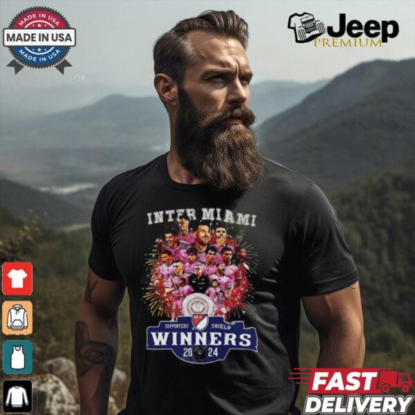 Inter Miami Supporters’ Shield Winners 2024 T Shirt