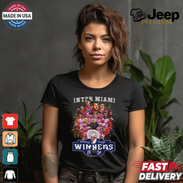 Inter Miami Supporters’ Shield Winners 2024 T Shirt