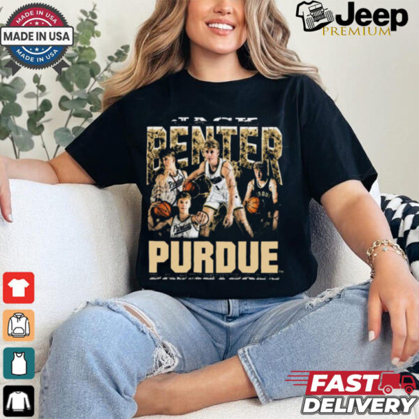 Jack Benter Purdue Boilermakers Basketball 90s Graphic t shirt