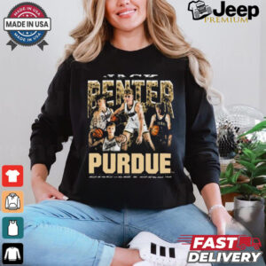 Jack Benter Purdue Boilermakers Basketball 90s Graphic t shirt