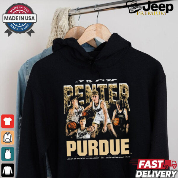 Jack Benter Purdue Boilermakers Basketball 90s Graphic t shirt