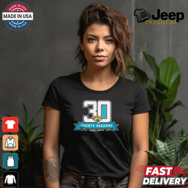 Jacksonville Jaguars Reveal 30th Season Logo Shirt