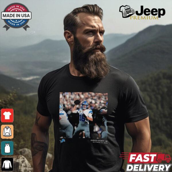 Jared Goff Detroit Lions NFL Flash Features Week 6 Shirt