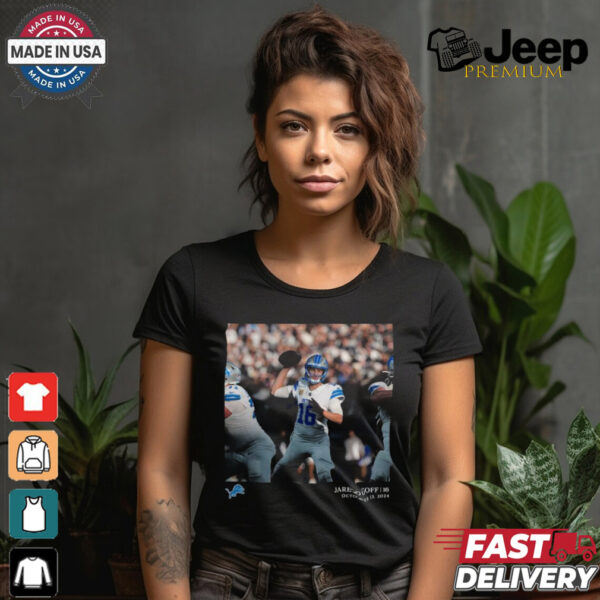 Jared Goff Detroit Lions NFL Flash Features Week 6 Shirt