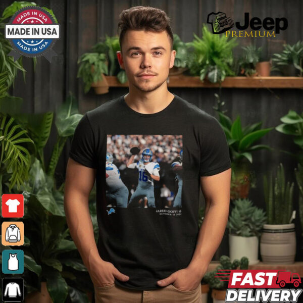 Jared Goff Detroit Lions NFL Flash Features Week 6 Shirt