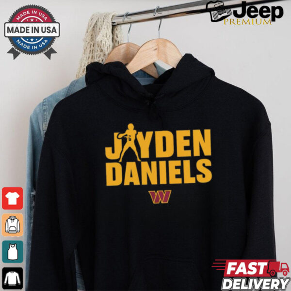 Jayden Daniels Washington Commanders NFL Play Motion t shirt