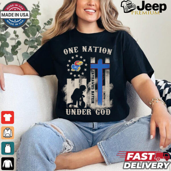 Jayhawks Nation Under God Shirt