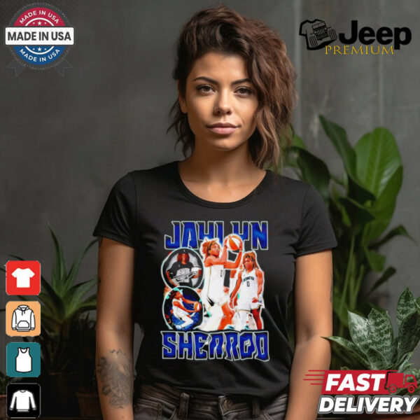 Jaylyn Sherrod New York Liberty Winner picture collage shirt