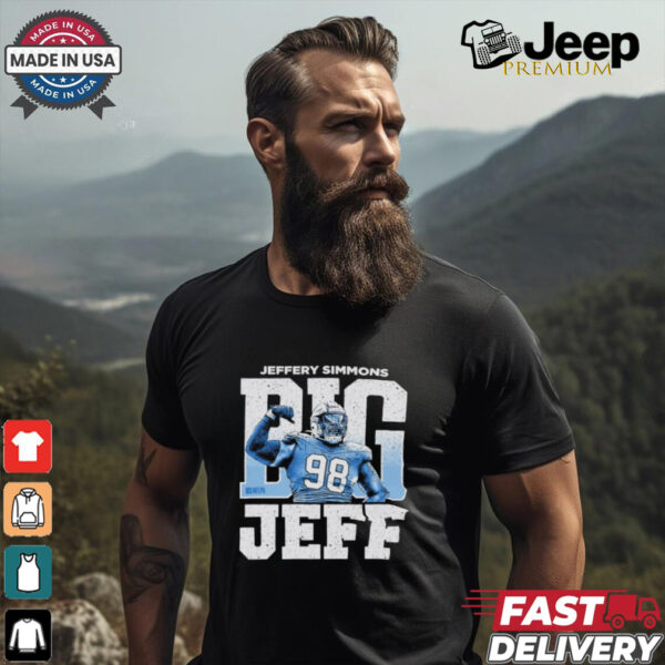 Jeffery simmons tennessee big Jeff flex shirt