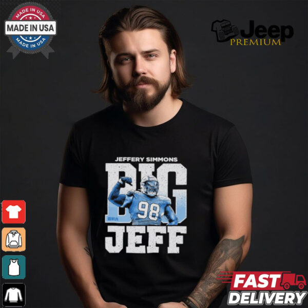 Jeffery simmons tennessee big Jeff flex shirt