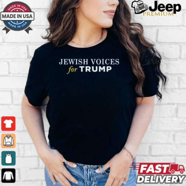 Jewish Voices For Trump Shirt