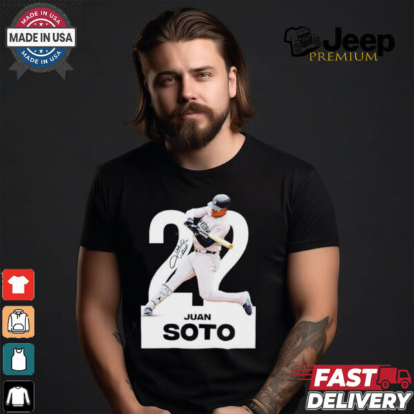 Juan Soto 22 signature New York Yankees shirt