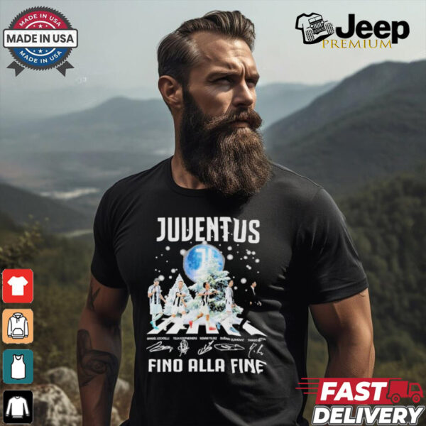 Juventus Fino Alla Fine Christmas T Shirt