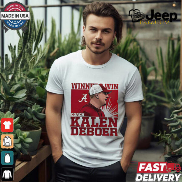 Kalen DeBoer Alabama Winner Win T Shirt