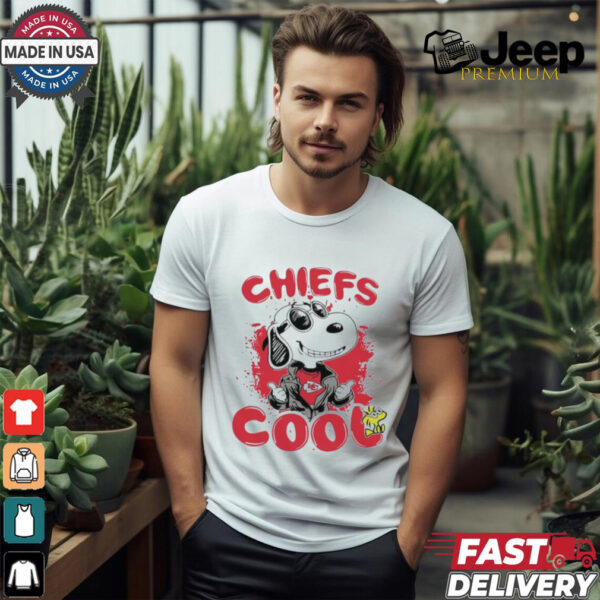 Kansas City Chiefs NFL Team Snoopy Joe Cool T Shirt