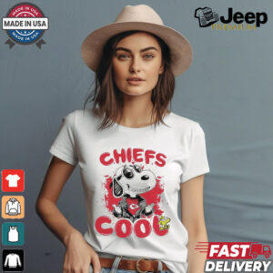 Kansas City Chiefs NFL Team Snoopy Joe Cool T Shirt