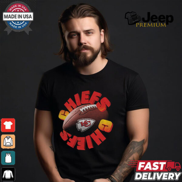 Kansas City Chiefs Spiral Heavyweight T Shirt