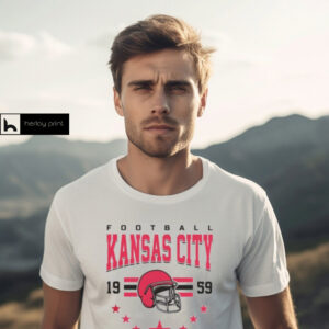 Kansas City Football Vintage 1959 T Shirt