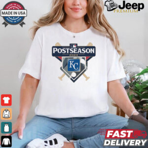 Kansas City Royals 2024 MLB Postseason logo t shirt