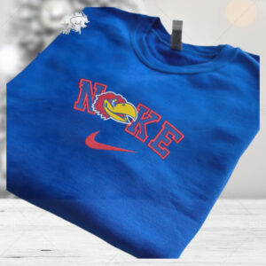 Kansas Jayhawks NCAA Style 437 Embroidered shirt