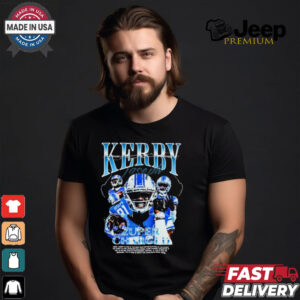 Kerby Joseph Zuper Charged Detroit Lions NFL t shirt