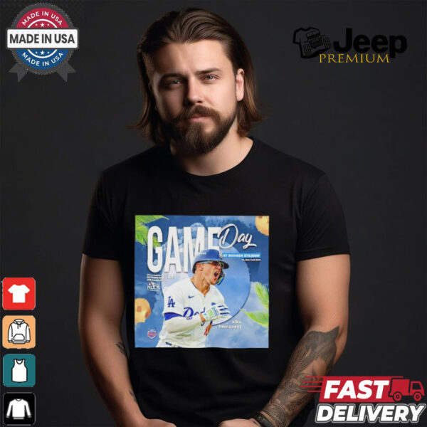 Kike Hernandez Game Day at Dodger stadium NLCS shirt