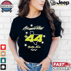 Lewis hamilton plus 44 lone star 2024 T shirt