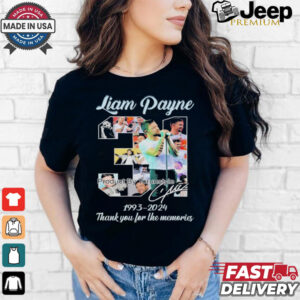 Liam Payne 31 Years Of 1993 2024 Thank You For The Memories T Shirt