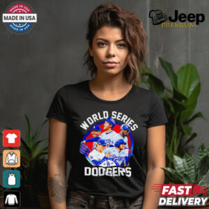 Los Angeles Dodgers LA World Series 2024 player shirt