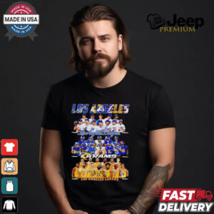 Los Angeles Dodgers Los Angeles Rams Los Angeles Lakers Los Angeles City 2024 shirt