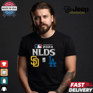 Los Angeles Dodgers vs. Padres 2024 MLB NLDS Bound T Shirt