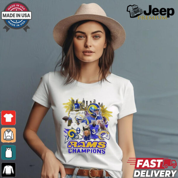 Los Angeles Rams Champions NFL Football Super Bowl 2024 Awesome Graphic t shirt