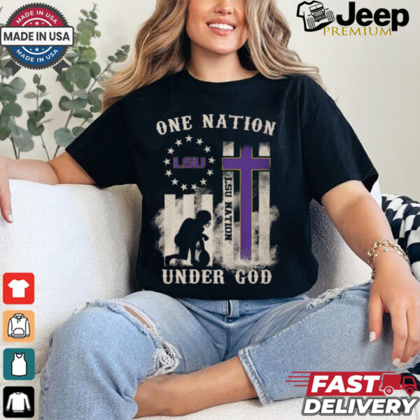 Lsu Nation Under God Shirt