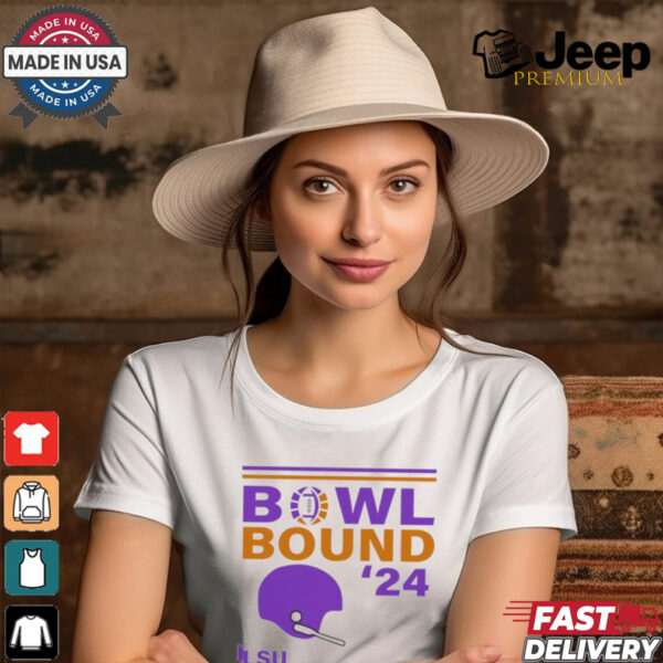 Lsu Tigers 2024 Bowl Bound Helmet Shirt