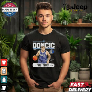 Luka doncic Dallas mavericks trust signature shirt