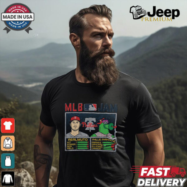 MLB Jam Phillies Realmuto And Phillie Phanatic shirt