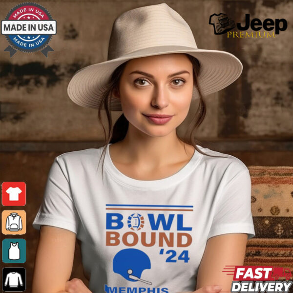 Memphis Tigers 2024 Bowl Bound Helmet Shirt