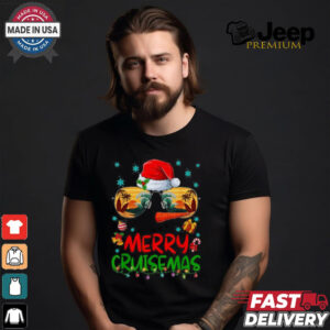 Merry cruisemas 2024 snowman face cruise squad Christmas T shirt