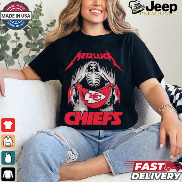 Metallica Kansas City Chiefs NFL Football 2024 Shirt