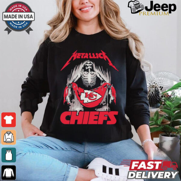 Metallica Kansas City Chiefs NFL Football 2024 Shirt