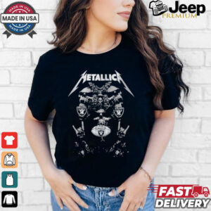 Metallica Las Vegas Raiders Football 2024 Shirt