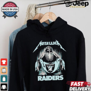 Metallica Las Vegas Raiders NFL Football 2024 Shirt