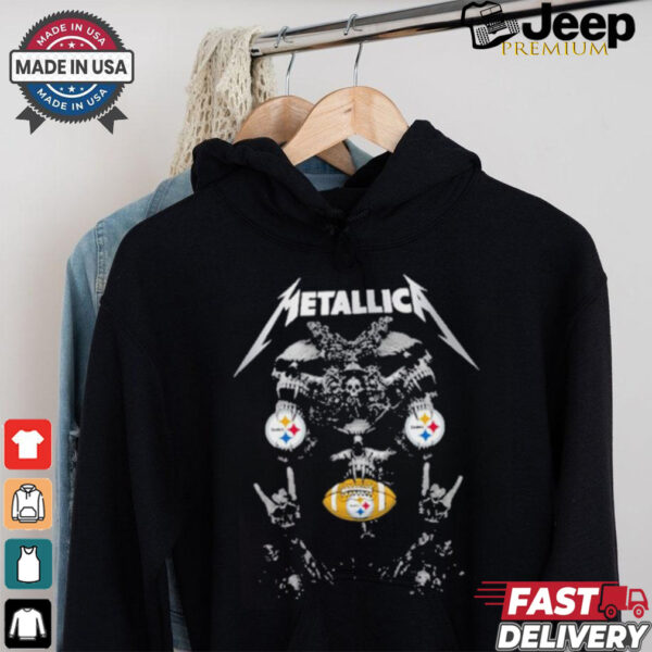 Metallica Pittsburgh Steelers Football 2024 Shirt